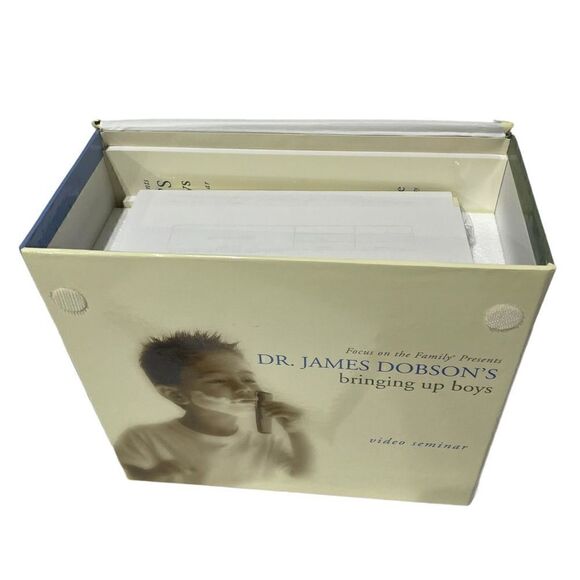 NWT Brining Up Boys by Dr.James Dobson Video Seminar VHS Set - Picture 3 of 15